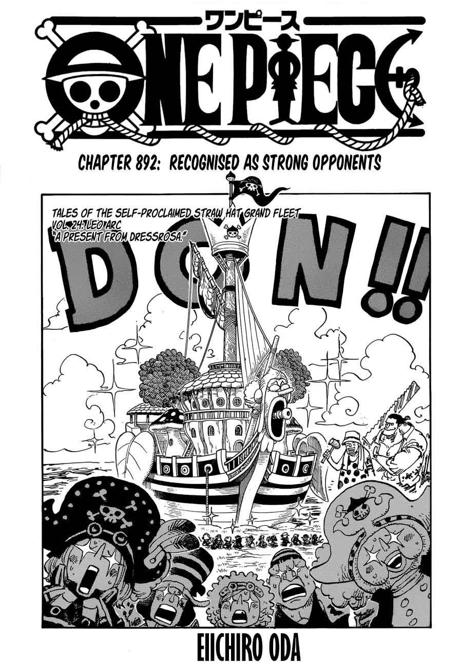 One Piece 892 One Piece 892