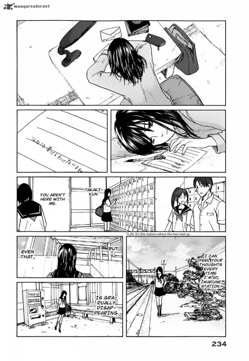 Read 5 Centimeters Per Second Chapter 5 Mangafreak