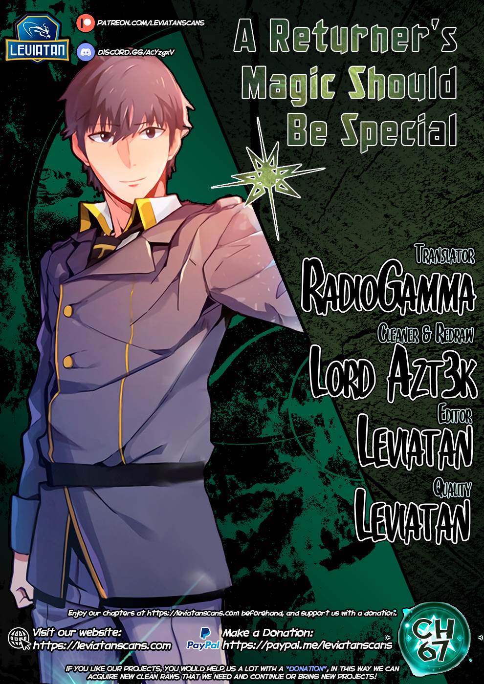 Read A Returners Magic Should Be Special Chapter 67 MangaFreak