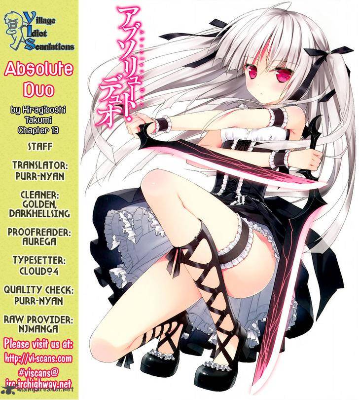 Absolute Duo Manga Volume 2