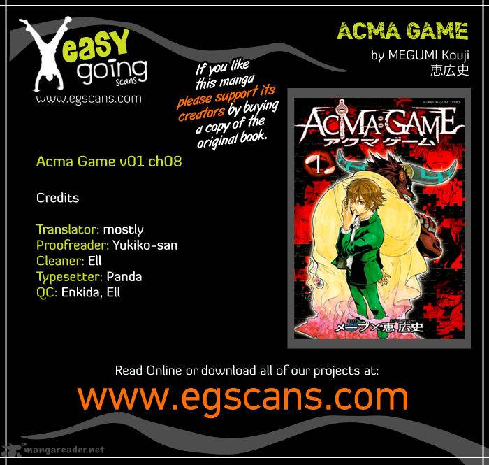 Acmagame Chapter 8 Page 1