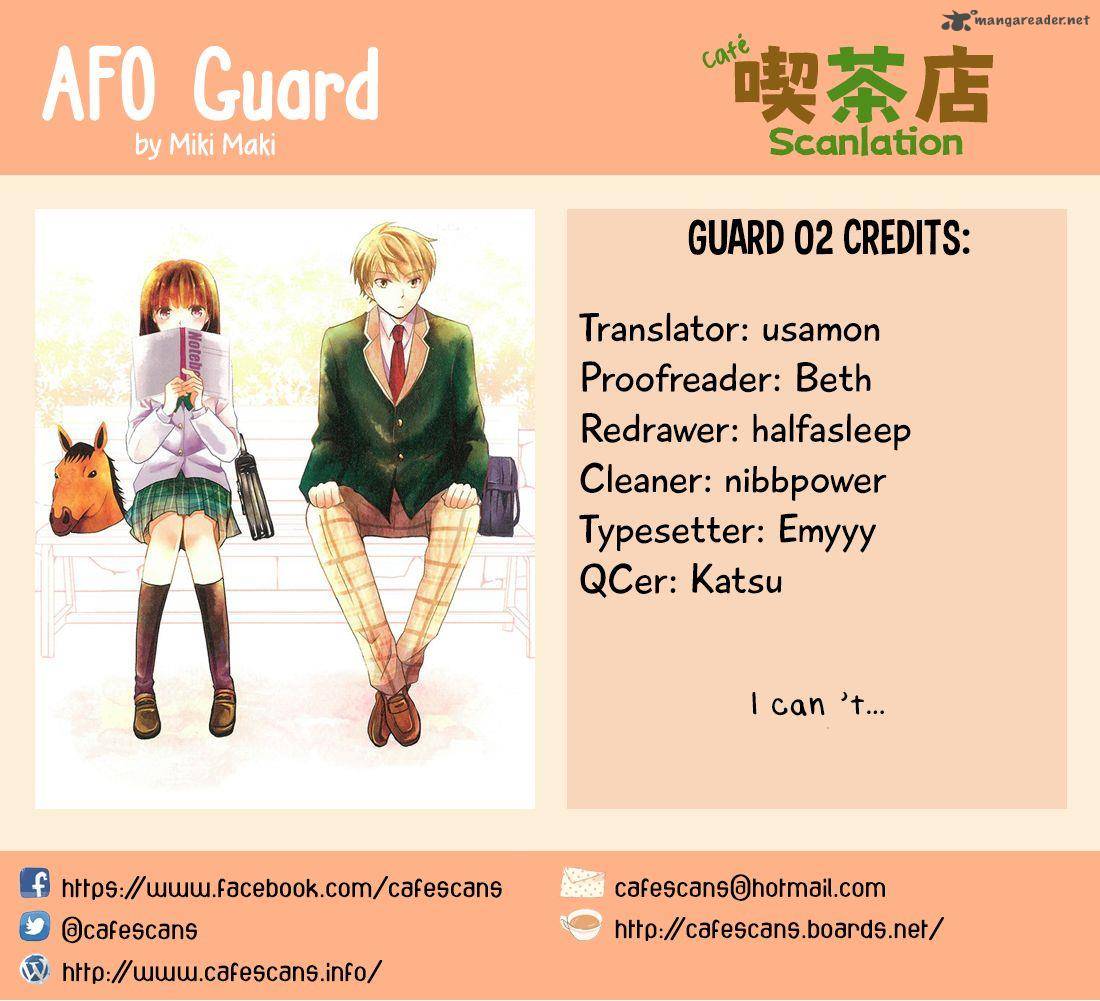 Afo Guard Chapter 2 Page 1