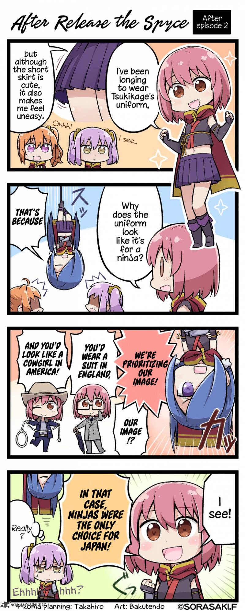 Read After Release The Spyce Chapter 2 Mangafreak The series aired in japan between october and december 2018. read after release the spyce chapter 2