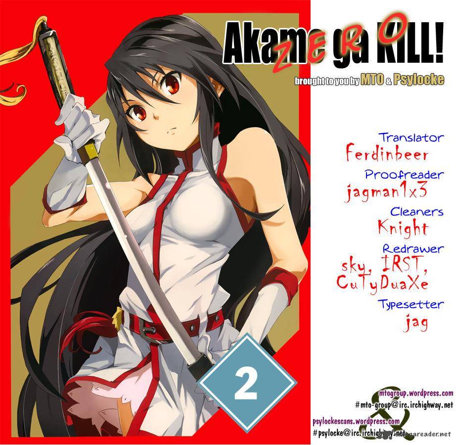 Akame Ga Kiru Zero Chapter 2 Page 1