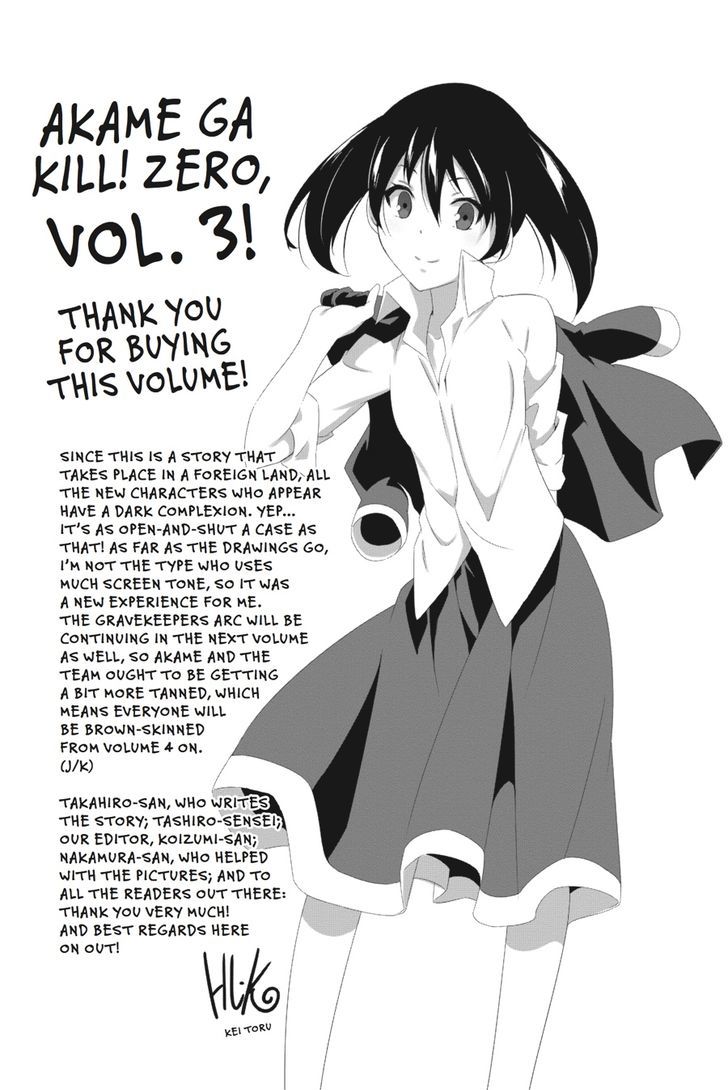 Akame Ga Kiru Zero Chapter 20 Page 33