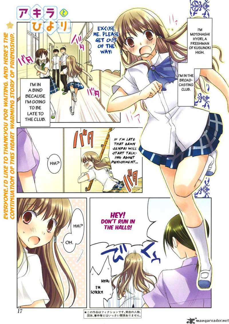 Read Akira To Hiyori Chapter 4 Mangafreak