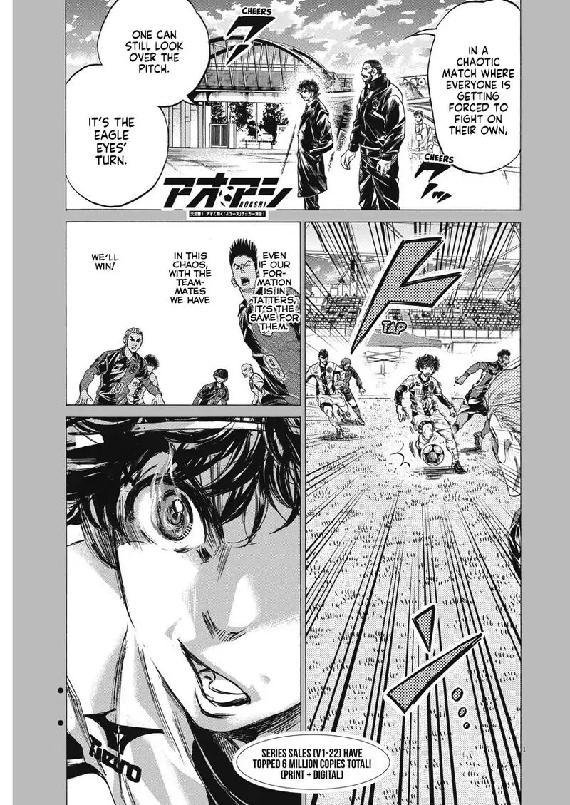 Read Ao Ashi Chapter 346 - MangaFreak