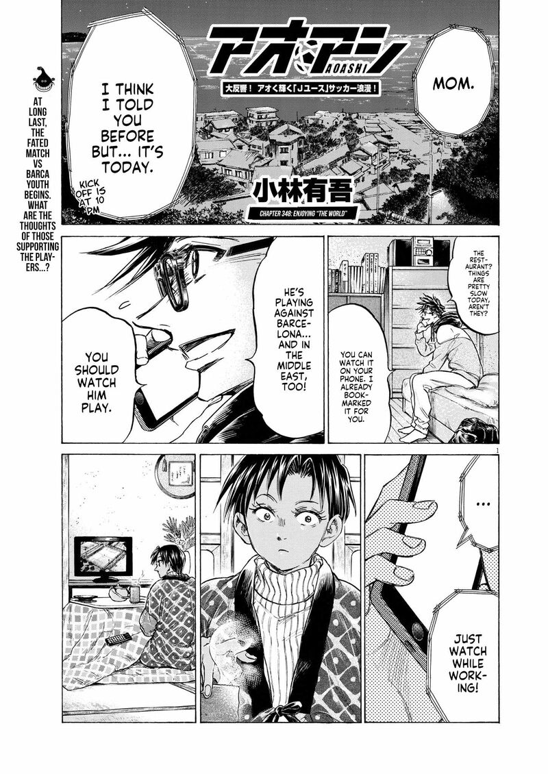 Ao Ashi, Chapter 253 - Ao Ashi Manga Online