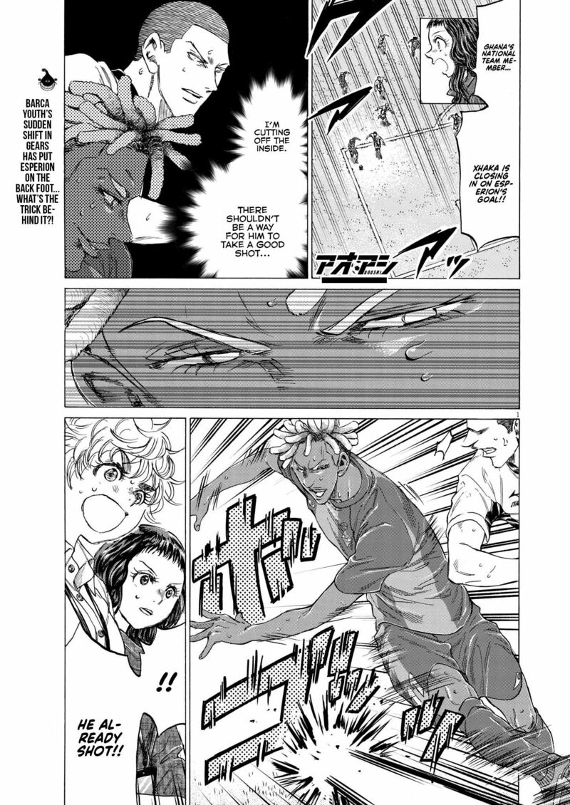Manga Ao Ashi Capítulo 354