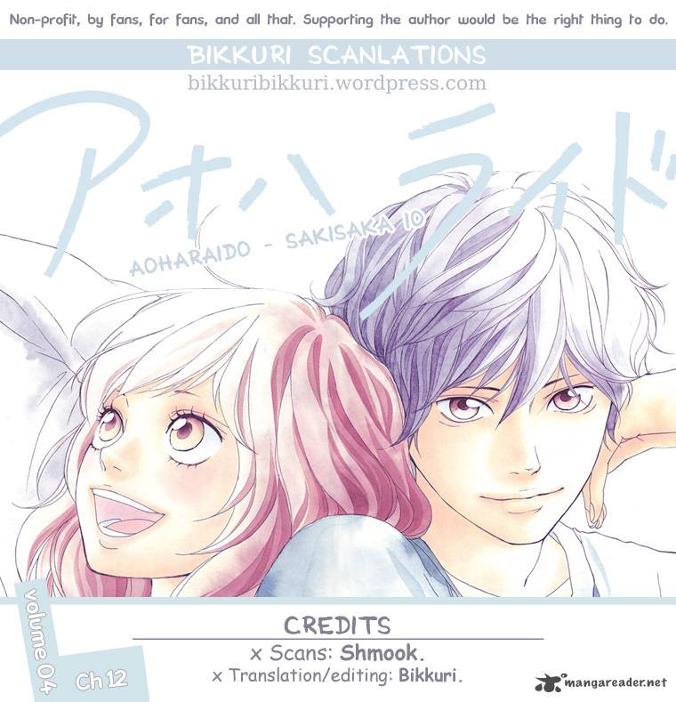 Ao Haru Ride Chapter 12 Page 1