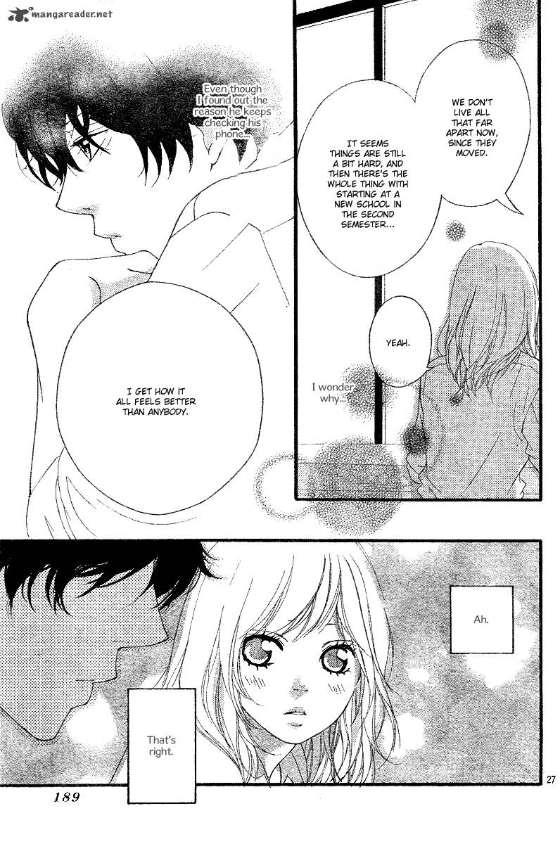 Ao Haru Ride Chapter 17 Page 28