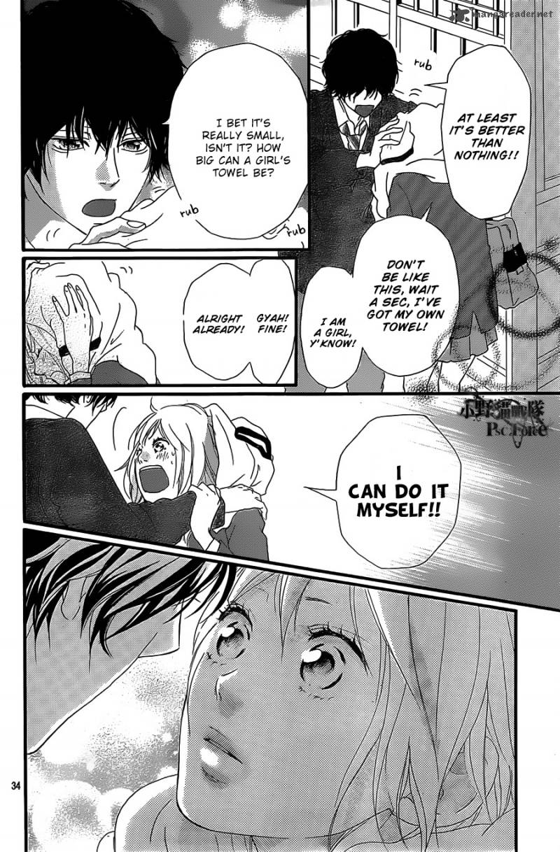 Ao Haru Ride Chapter 30 Page 34