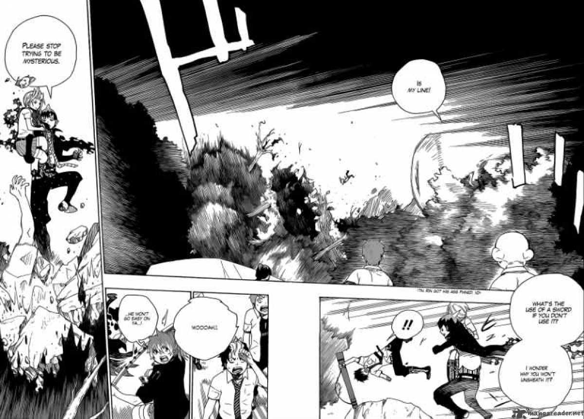 Read Ao No Exorcist Chapter 13 Mangafreak