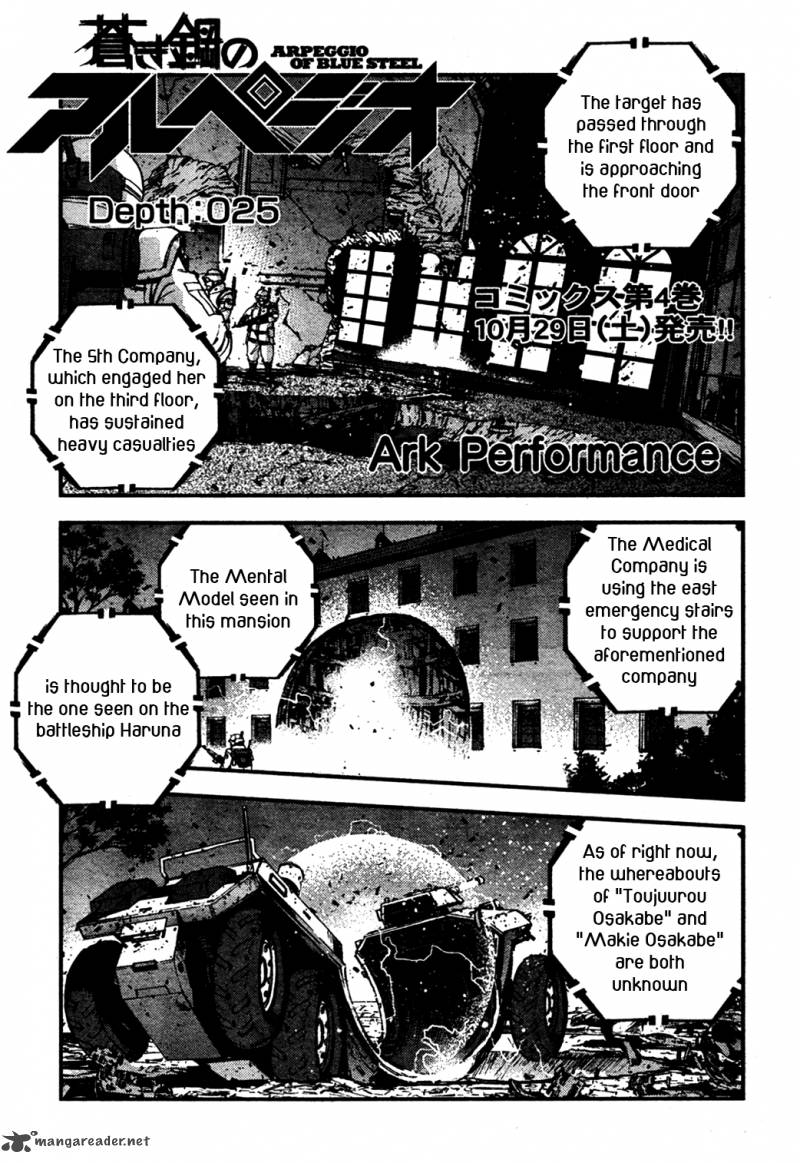 Read Aoki Hagane No Arpeggio Chapter 25 Mangafreak