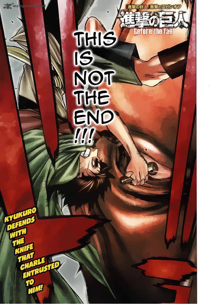 Attack On Titan Before The Fall Chapter 8 Page 1