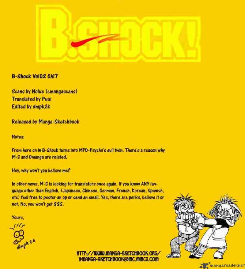 B Shock Chapter 17 Page 1