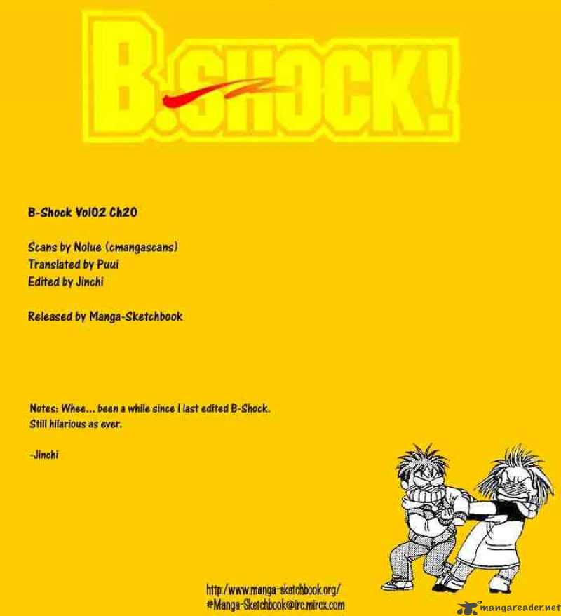 B Shock Chapter 20 Page 1