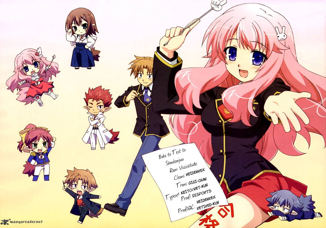 Read Baka To Test To Shoukanjyuu Chapter 16 Mangafreak