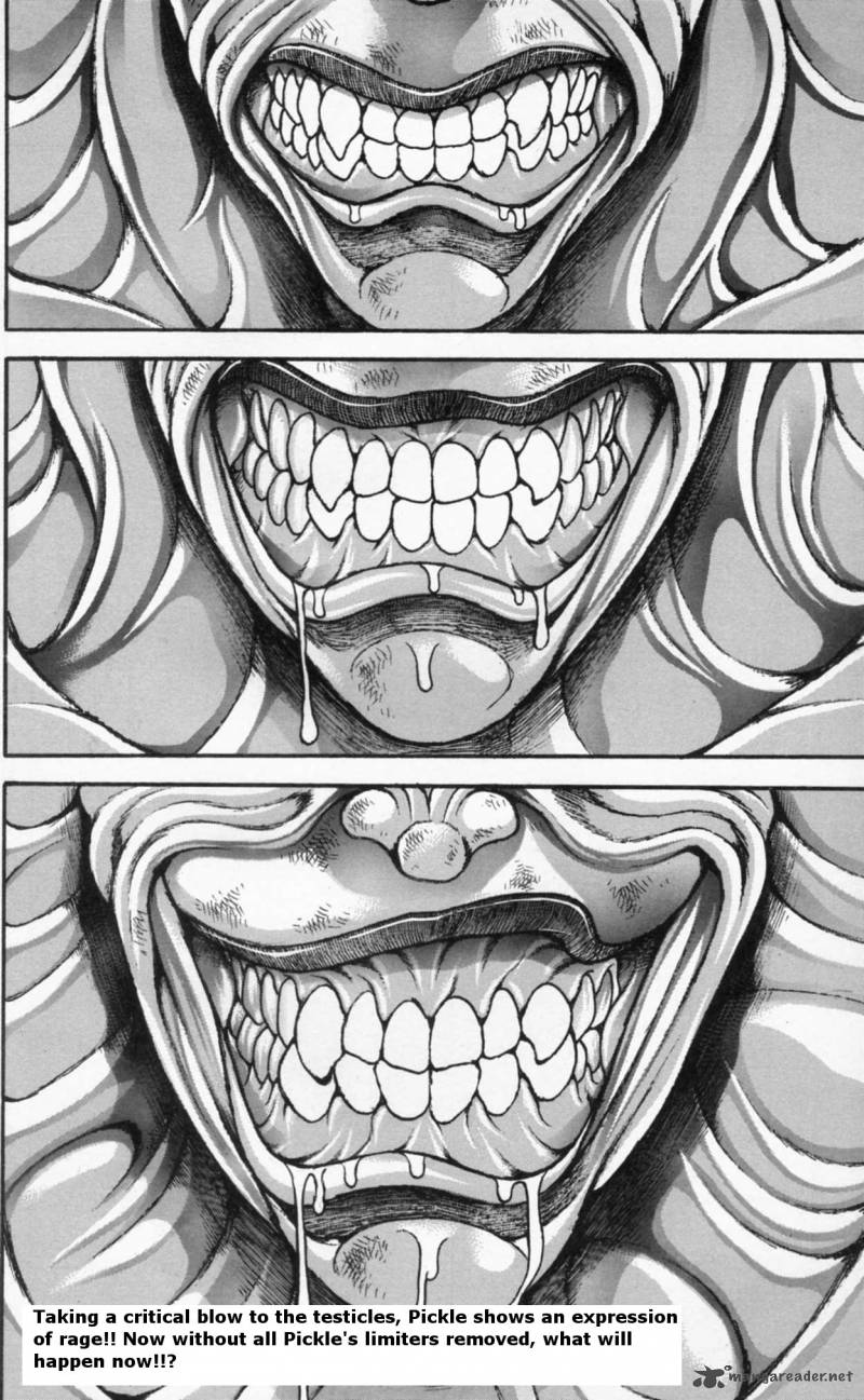 Baki Pickle Smile Read Baki Son Of Ogre Chapter 175 Mangafreak read baki son of ogre chapter 175