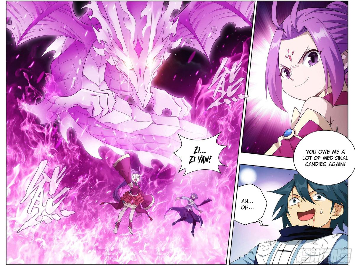 Zi yan battle through the heavens