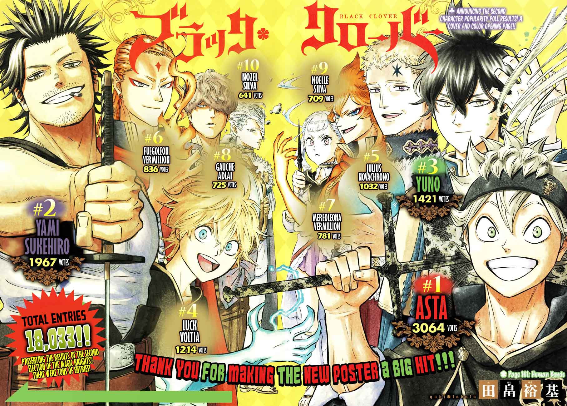 Read Black Clover Chapter 161 - MangaFreak