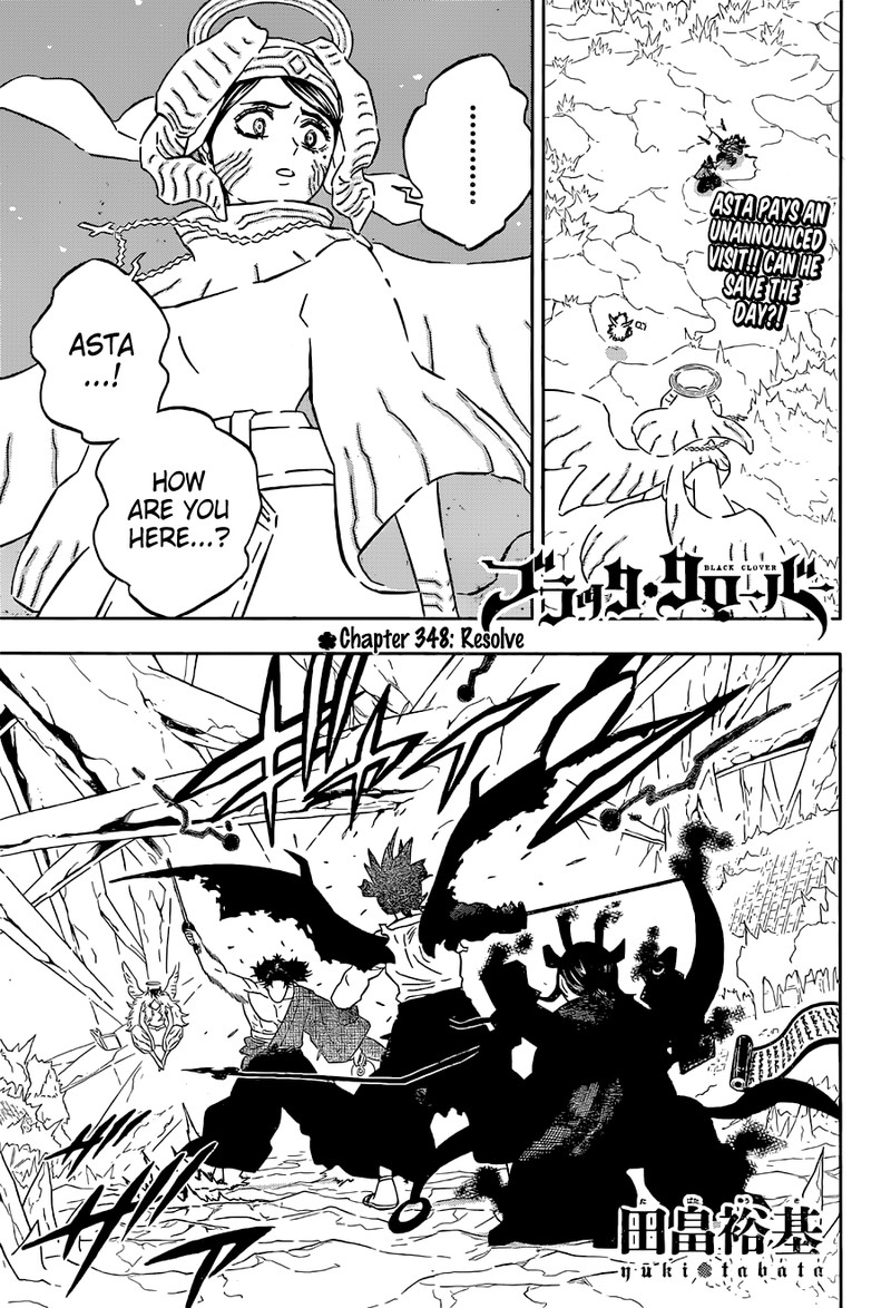 Black Clover Chapter 348 Page 1