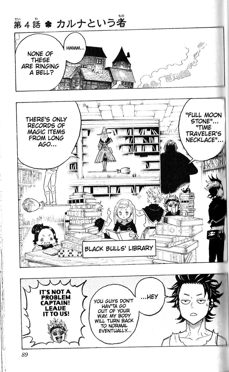 Read Black Clover Gaiden Quartet Knights Chapter 4 Mangafreak