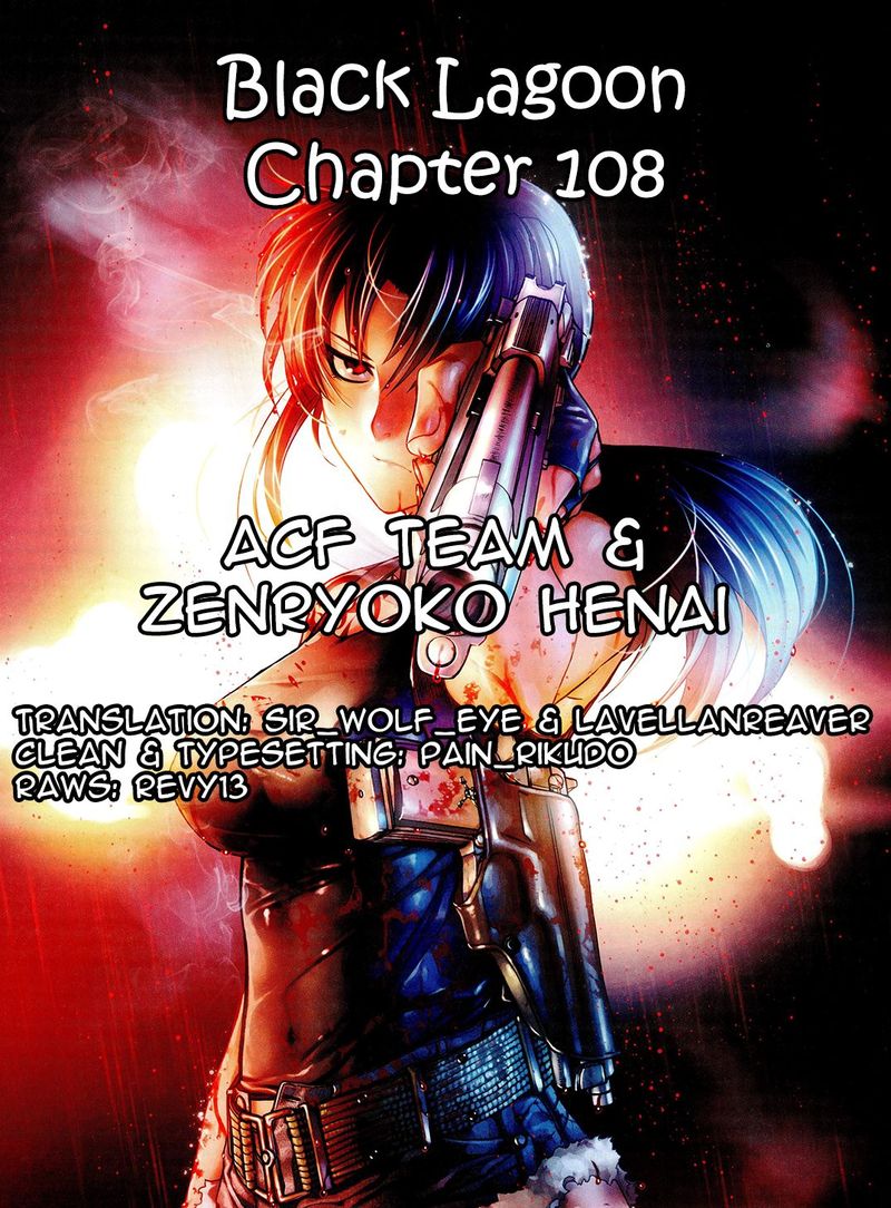 Read Black Lagoon Chapter 108 Mangafreak