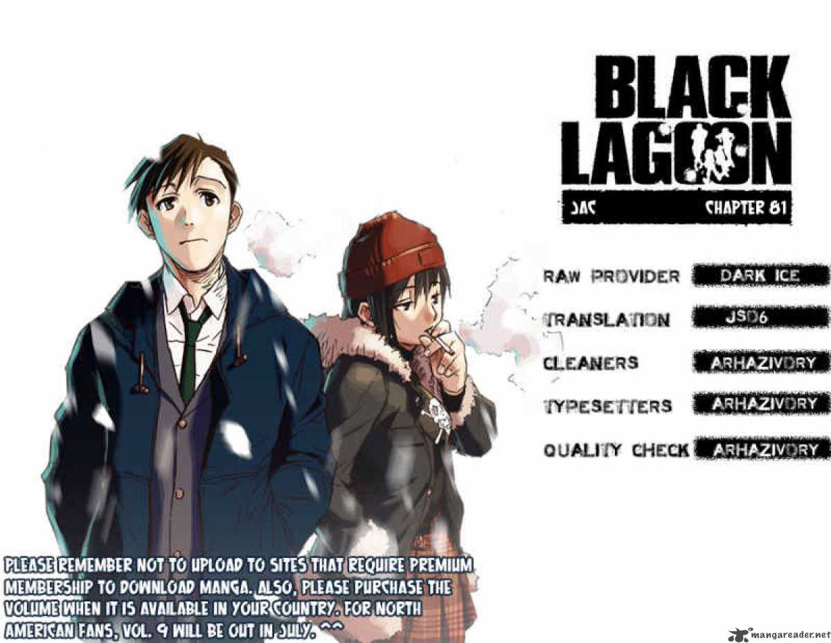 Read Black Lagoon Chapter 81 Mangafreak