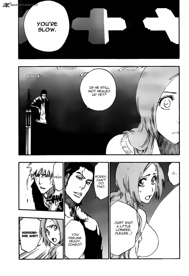 Bleach Chapter 449 – The Arc Taking Flight