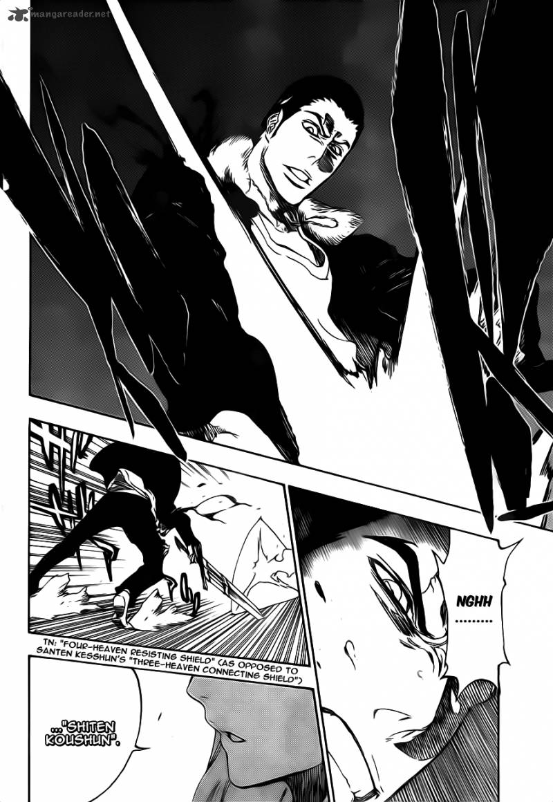 Bleach Chapter 449 – The Arc Taking Flight