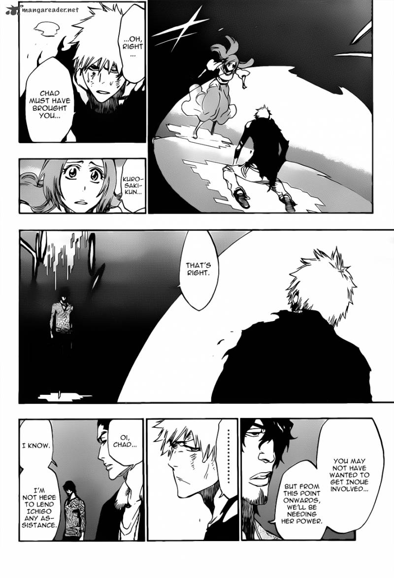 Bleach Chapter 449 – The Arc Taking Flight