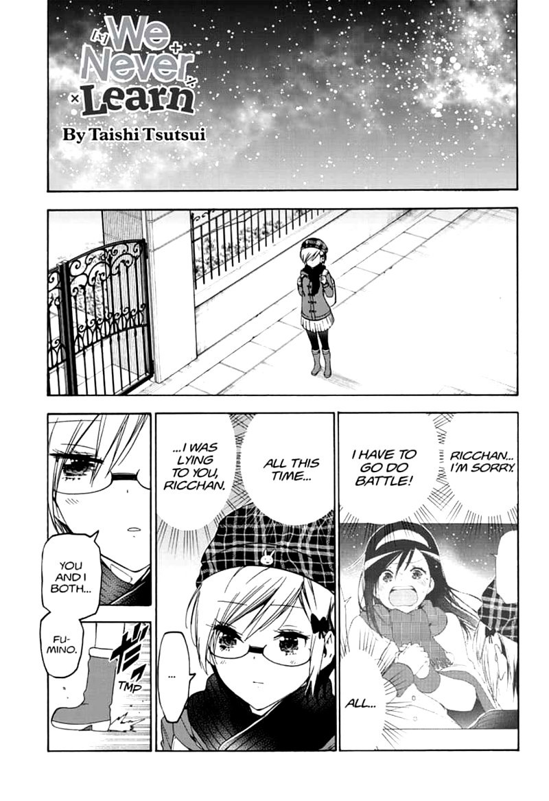 Read Bokutachi Wa Benkyou Ga Dekinai Chapter 167 Mangafreak