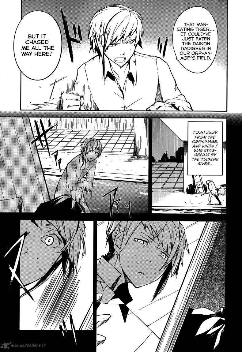 Read Bungou Stray Dogs Chapter 1 : All Human Affairs Are Like Saiou's Tiger  on Mangakakalot