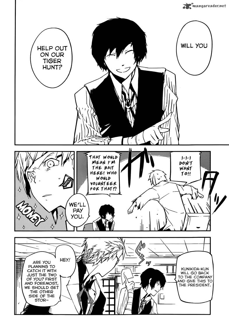 Read Bungou Stray Dogs Chapter 1 : All Human Affairs Are Like Saiou's Tiger  on Mangakakalot