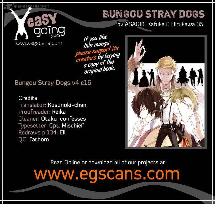 Bungou Stray Dogs Chapter 16 Page 1