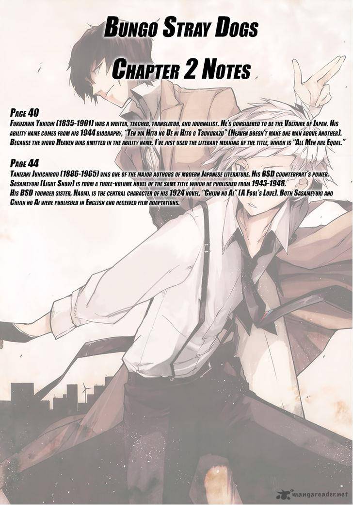 Bungou Stray Dogs Chapter 2 Page 47