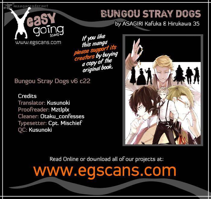 Bungou Stray Dogs Chapter 22 Page 1