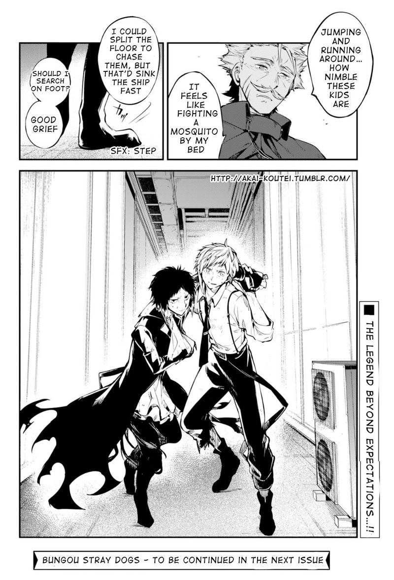 Bungou Stray Dogs Chapter 84 Page 36