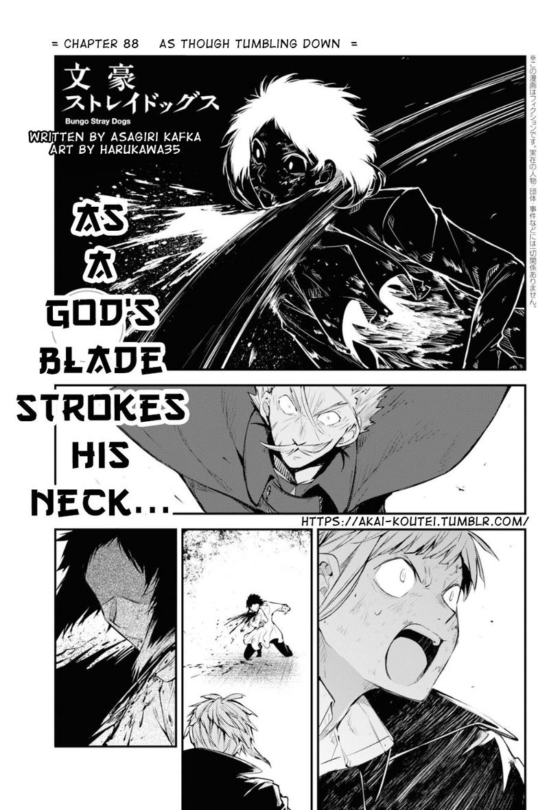 Bungou Stray Dogs Chapter 88 Page 1