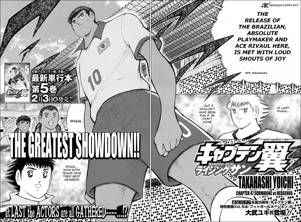 Captain Tsubasa Rising Sun Manga Read Captain Tsubasa Rising Sun Chapter 47 - MangaFreak