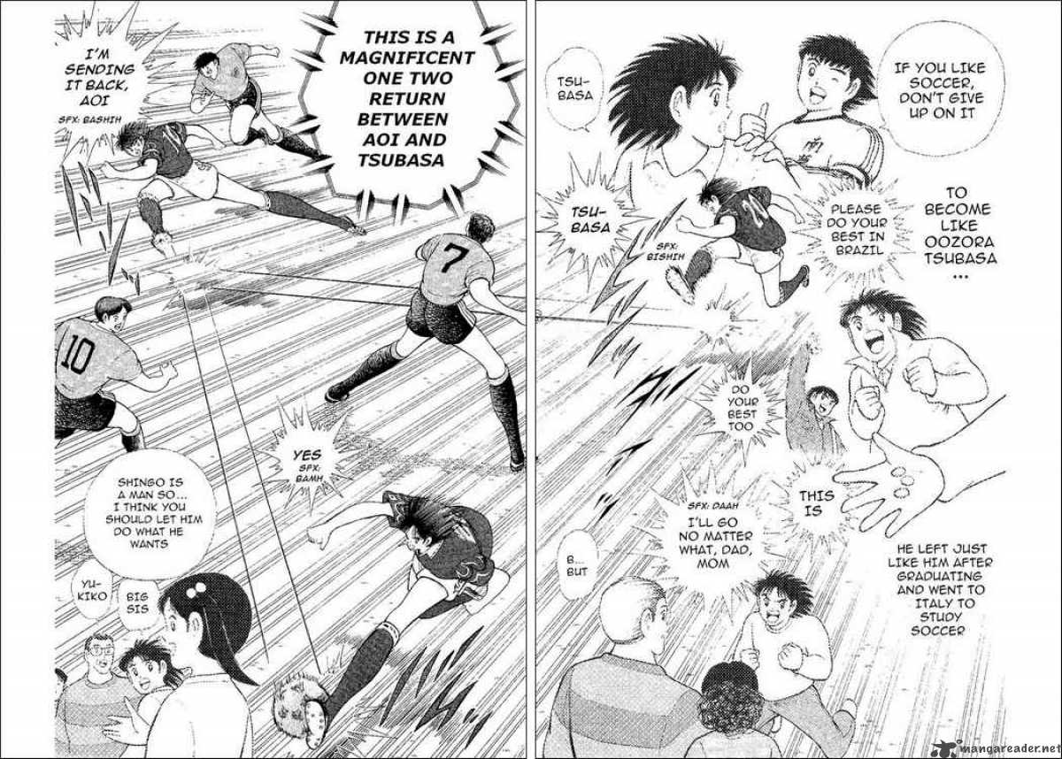 Captain Tsubasa World Youth Chapter 54 Page 36