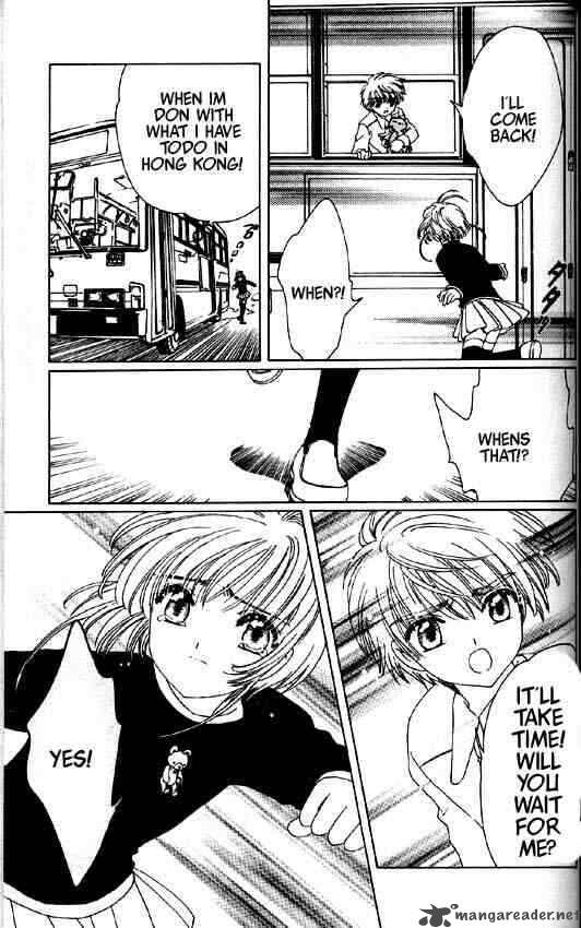 Read Card Captor Sakura Chapter 50 Mangafreak After sealing the last of the clow cards, sakura kinomoto is ready to face her newest challenge—junior high. read card captor sakura chapter 50