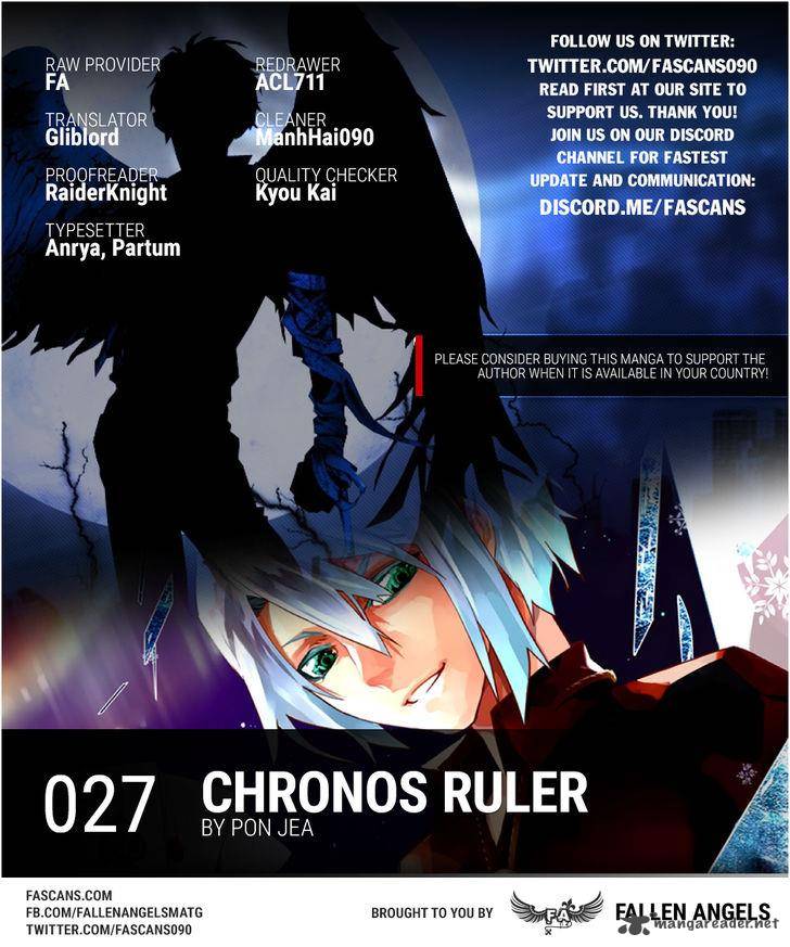 Chronos Ruler Chapter 27 Page 1