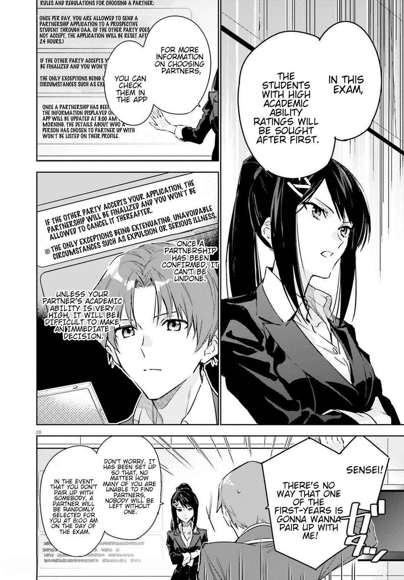 Classroom Of The Elite 2nd Year Chapter 1 Page 27