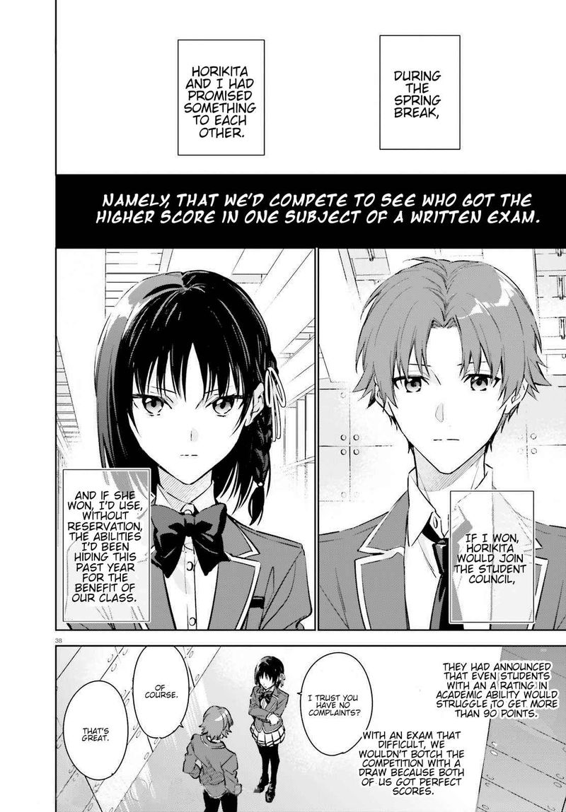 Classroom Of The Elite 2nd Year Chapter 1 Page 37