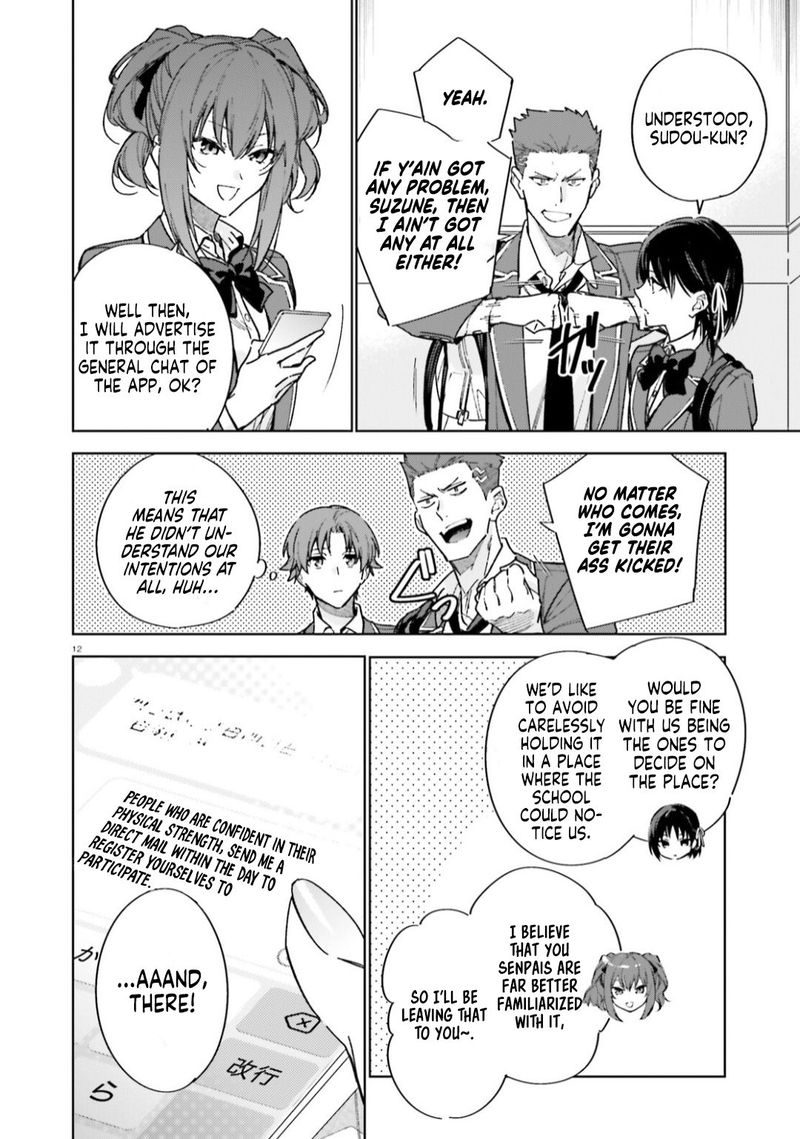 Classroom Of The Elite 2nd Year Chapter 5 Page 12