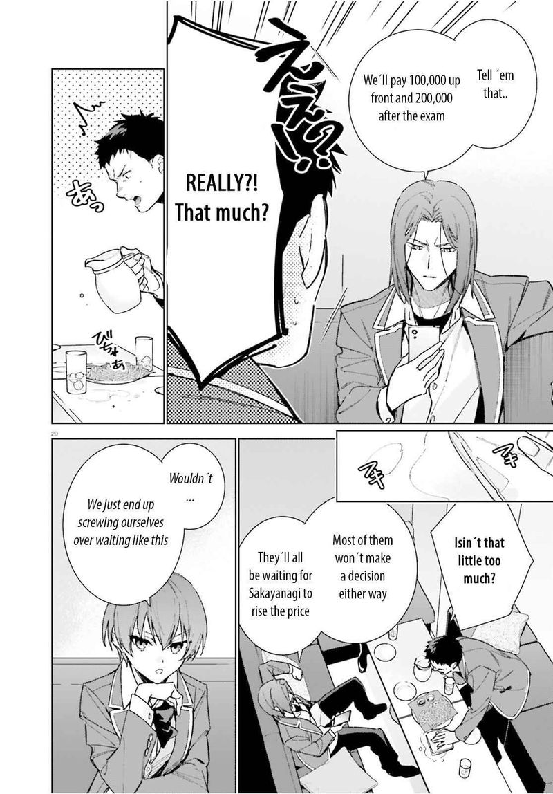 Classroom Of The Elite 2nd Year Chapter 8e Page 20