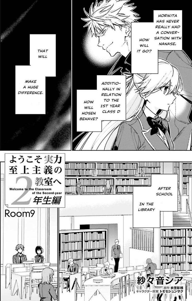 Classroom Of The Elite 2nd Year Chapter 9 Page 2