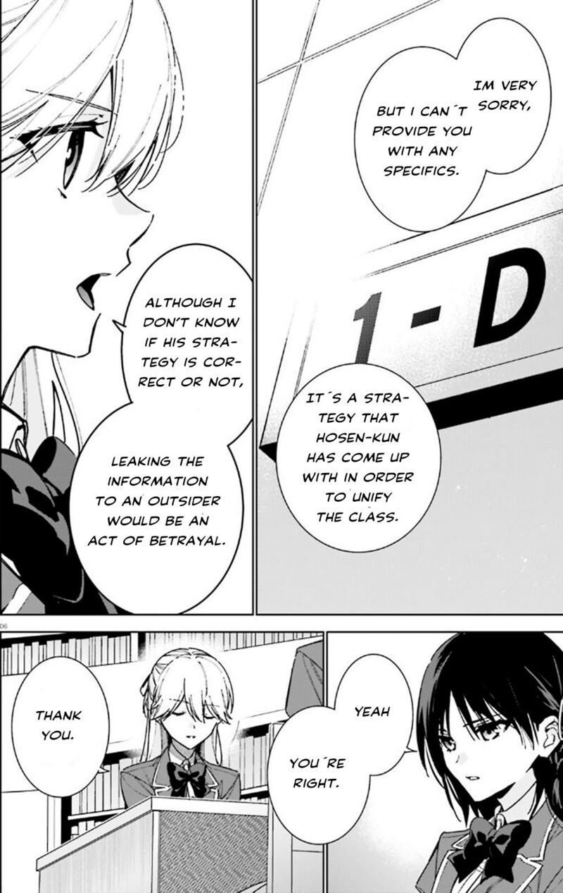 Classroom Of The Elite 2nd Year Chapter 9 Page 6